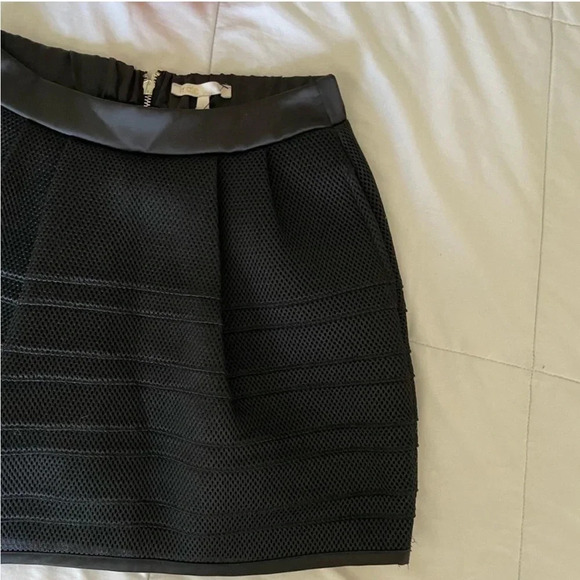 Maje jupe boule Matiere mesh scuba mini skirt - Picture 10 of 14